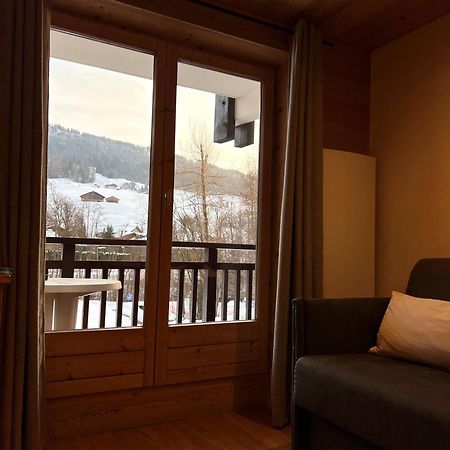 Studio face aux pistes Praz-sur-Arly Extérieur photo