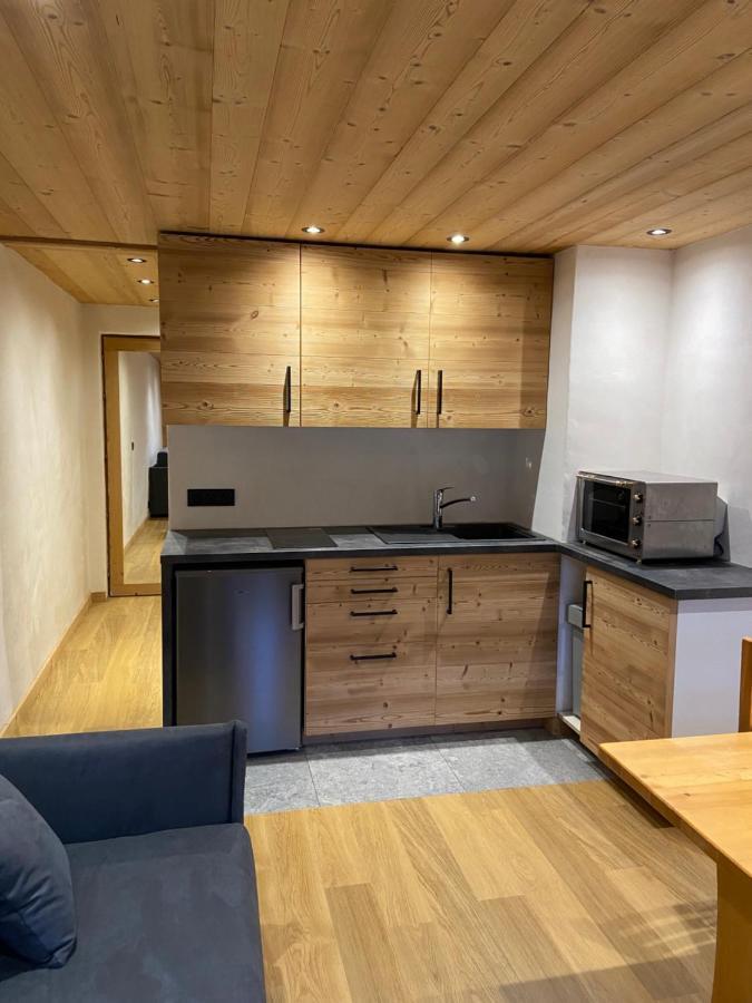 Studio face aux pistes Praz-sur-Arly Extérieur photo