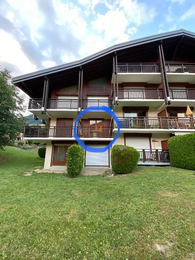 Studio face aux pistes Praz-sur-Arly Extérieur photo